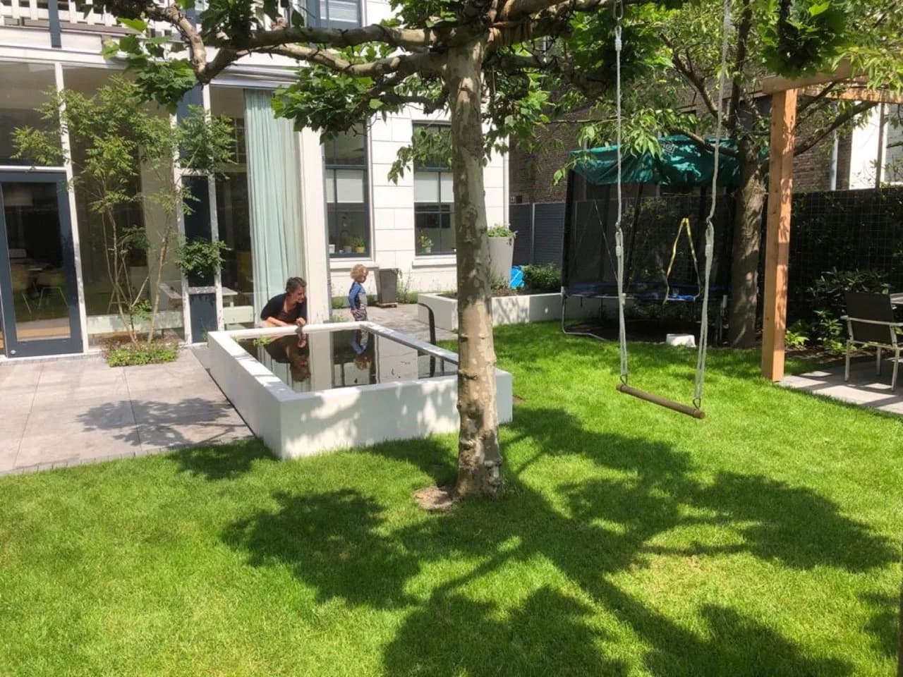 Gezinstuin in Schiedam